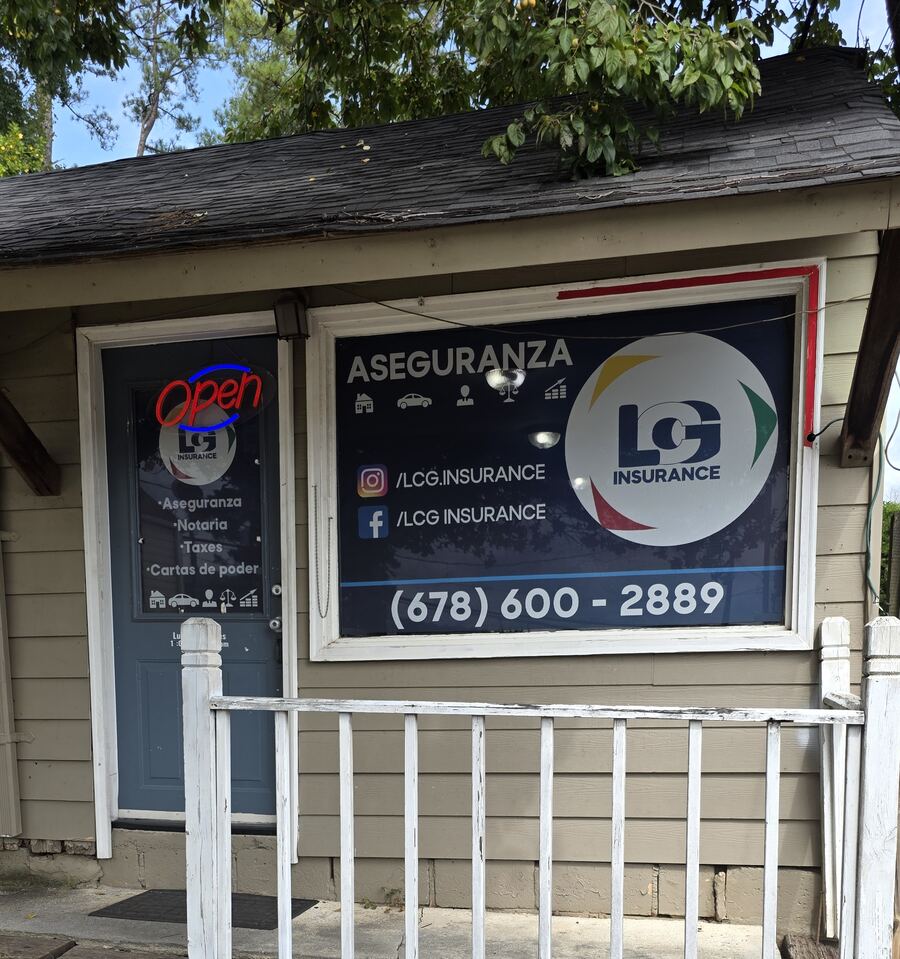 LCG Insurance office front in Atlanta